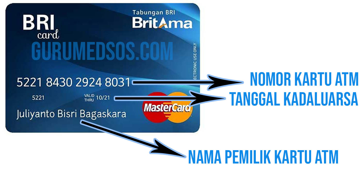 Cara Mengetahui No Kartu ATM BRI 16 Digit (Jika ATM Hilang) - Keuangan