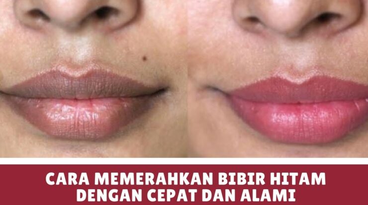 Cara Memerah Kan Bibir Alami